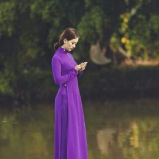 Áo dài trơn
