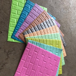 Combo 36 tấm xốp gạch 3d