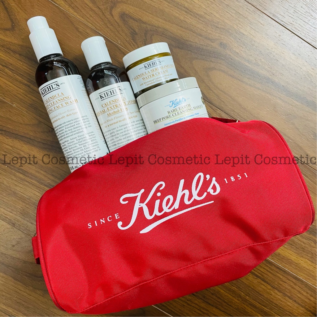 Túi Kiehls đựng mĩ phẩm và đồ cá nhân