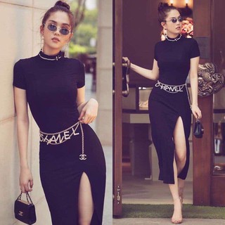 Thắt lưng nữ dây nịt nữ cho váy đầm họa tiết