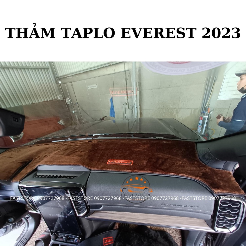 Thảm Taplo FORD Chất Liệu Lông Cừu Loại Dày Ranger Territory Espace Everest Explorer Focus Ecosport - Faststore