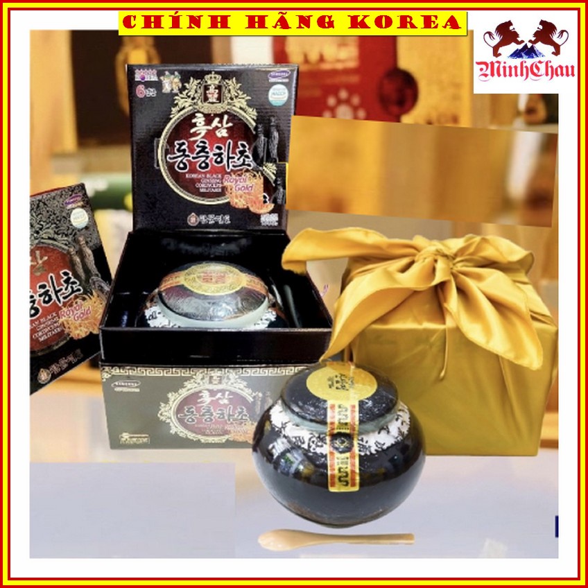 Cao hắc sâm Đông trùng hạ thảo Kanghwa - Cao sâm hàn quốc - Tăng đề kháng, phòng ung thư - minhchau