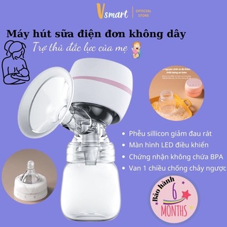 Máy hút sữa cầm tay thế hệ mới không dây, máy hút sữa điện đơn thông minh 9 cấp độ hút mạnh