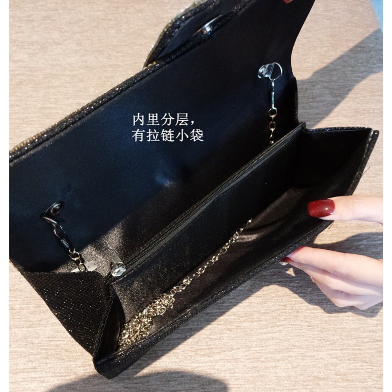 Clutch cầm tay nữ có quai đeo