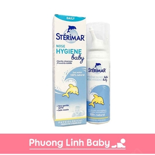 Xịt Nước Muối Biển Sâu Sterimar Baby Pháp