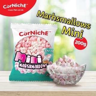 Kẹo Bông Gòn Marshmallows CorNichE Thơm Ngon Calo Thấp Dành Cho Bé Yêu