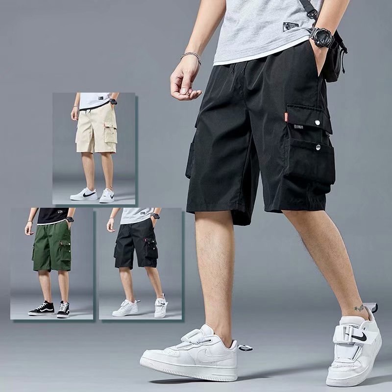 Quần Short Phối Túi Cá Tính Dành Cho Nam/Size M-5XL