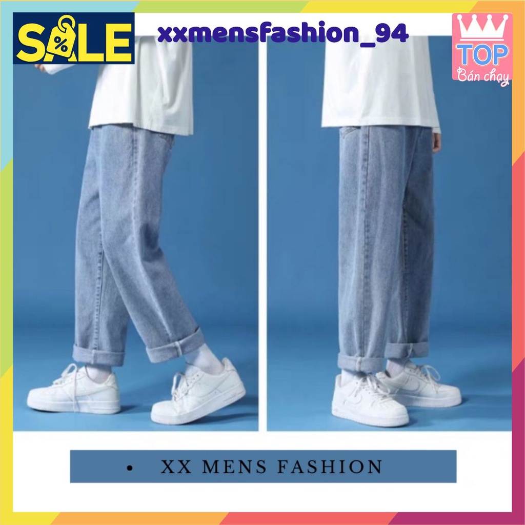 Quần Jean Nam Baggy ống suông, rộng  hottrend hàn quốc 2021- XX MENS FASHION!