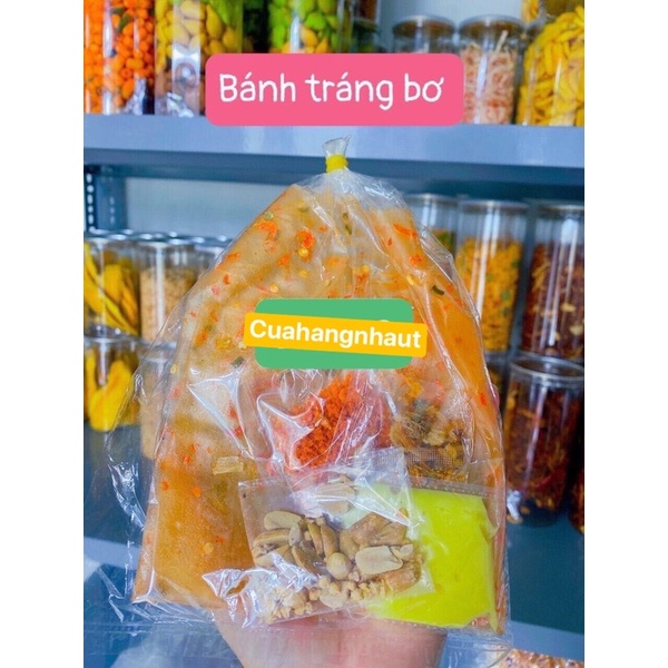 Bánh tráng Bơ Mix 4 Vị Bao Ngon ăn vặt chị út