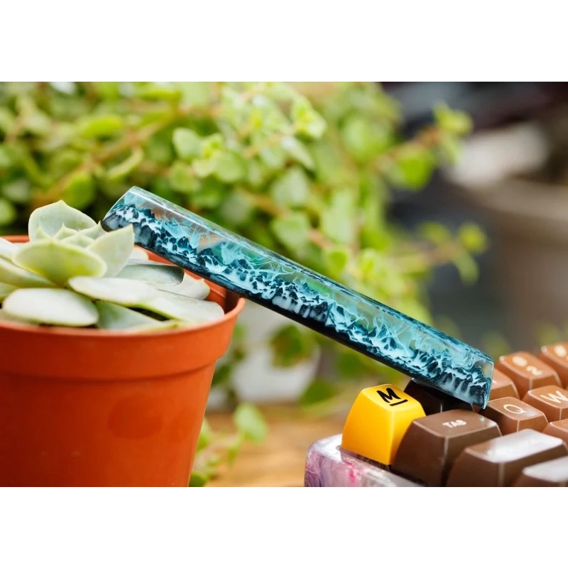 Nút bàn phím cơ Núi tuyết.Keycap resin snow mountain.Keycap Artisan