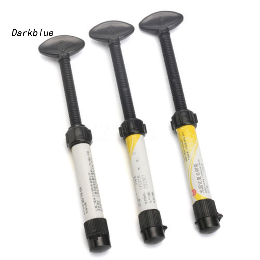 Ống Tiêm Phục Hồi Ánh Sáng Bằng Nhựa Resin Tổng Hợp Nhẹ
