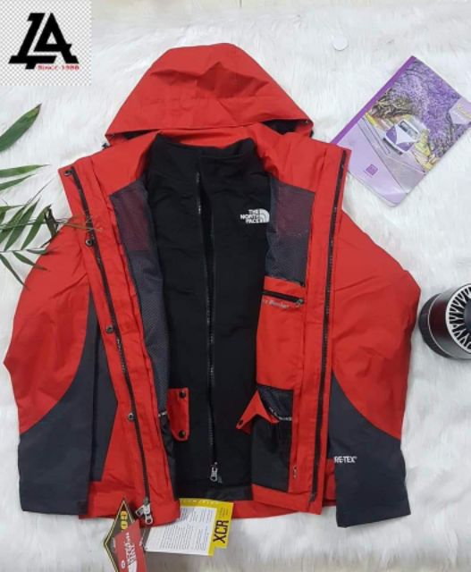 (INBOX TƯ VẤN SZ VÀ MÀU) ÁO GIÓ CHỐNG NƯỚC THE NORTH FACE 3 LỚP- LAN ANH