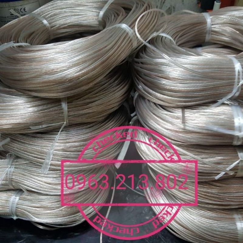 Dây điện đôi trong suốt lõi đồng có phân biệt màu | BigBuy360 - bigbuy360.vn