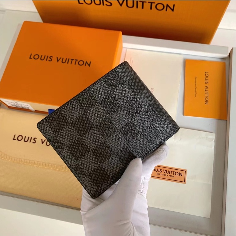 Sẵn sàng giao hàng 100% nguyên bản Ví nam Louis Vuitton LV mới có hộp