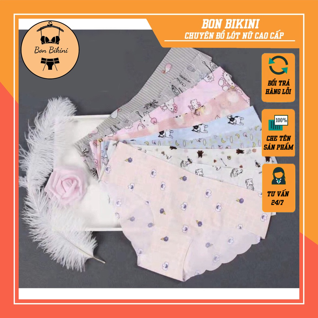 Quần lót nữ quần lót su không đường may thoáng mát cute Dễ Thương