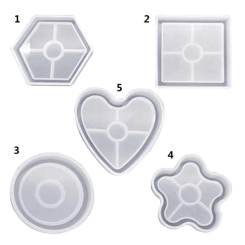 Khuôn Silicone Làm Đế Lót Ly Handmade DIY