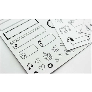 Sticker sinh nhật - Bộ 06 tờ