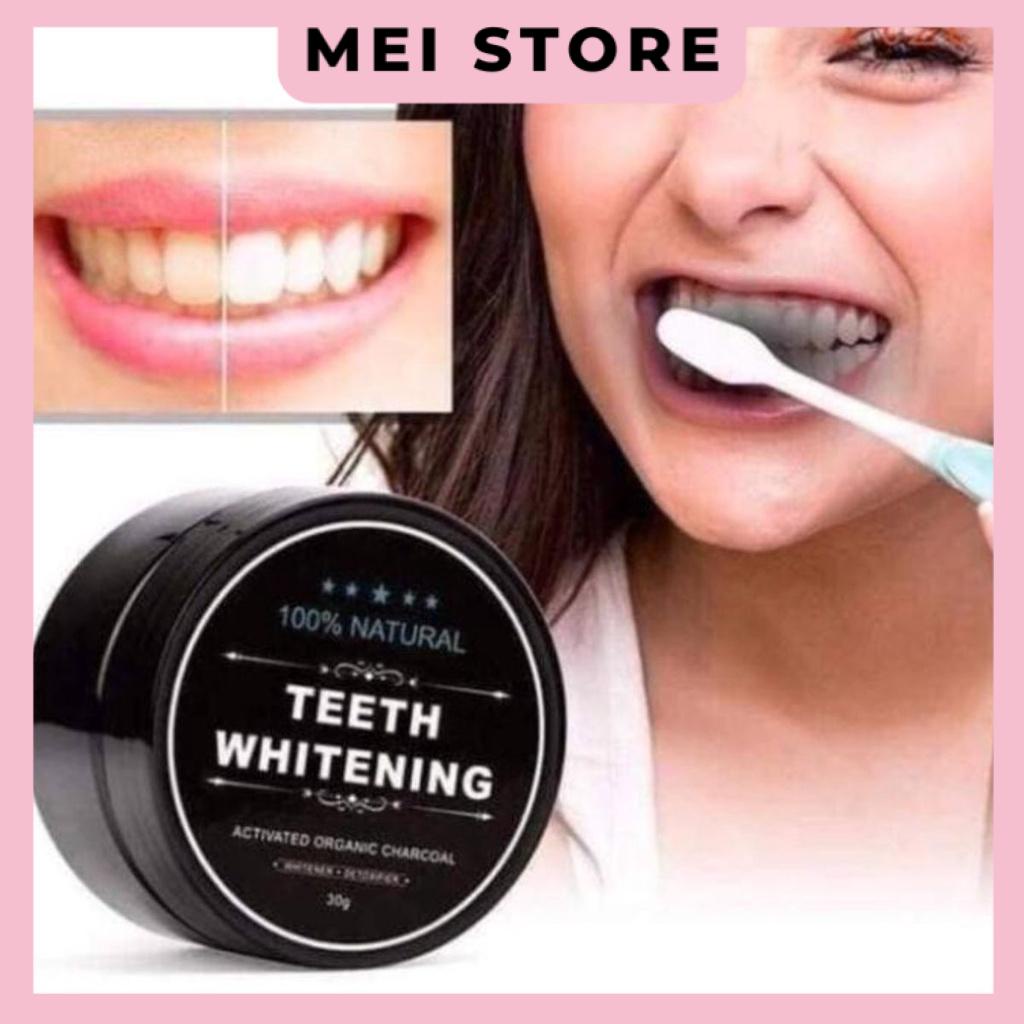 BỘT TẨY TRẮNG RĂNG THAN TRE HOẠT TÍNH (TEETH WHITENING)