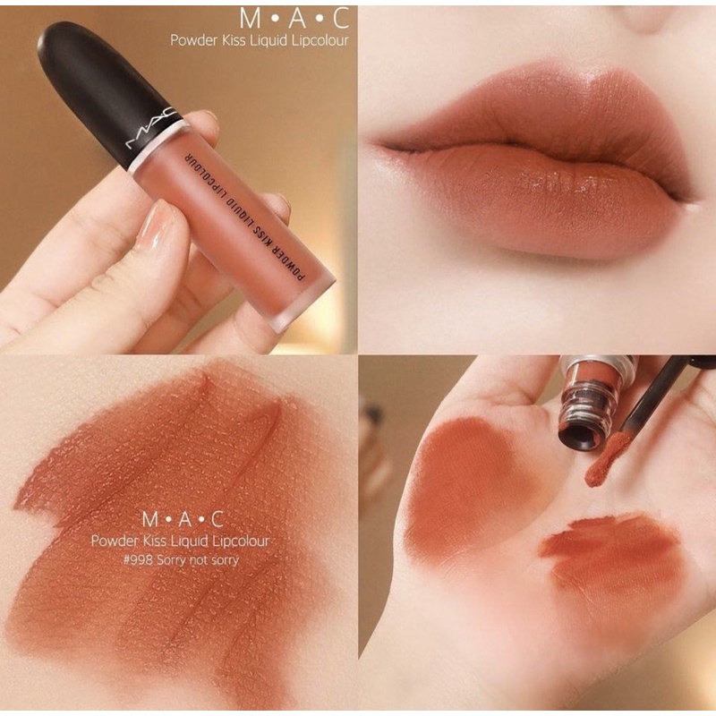 [BILL MAC] Son kem lì MAC Powder Kiss Liquid Lip