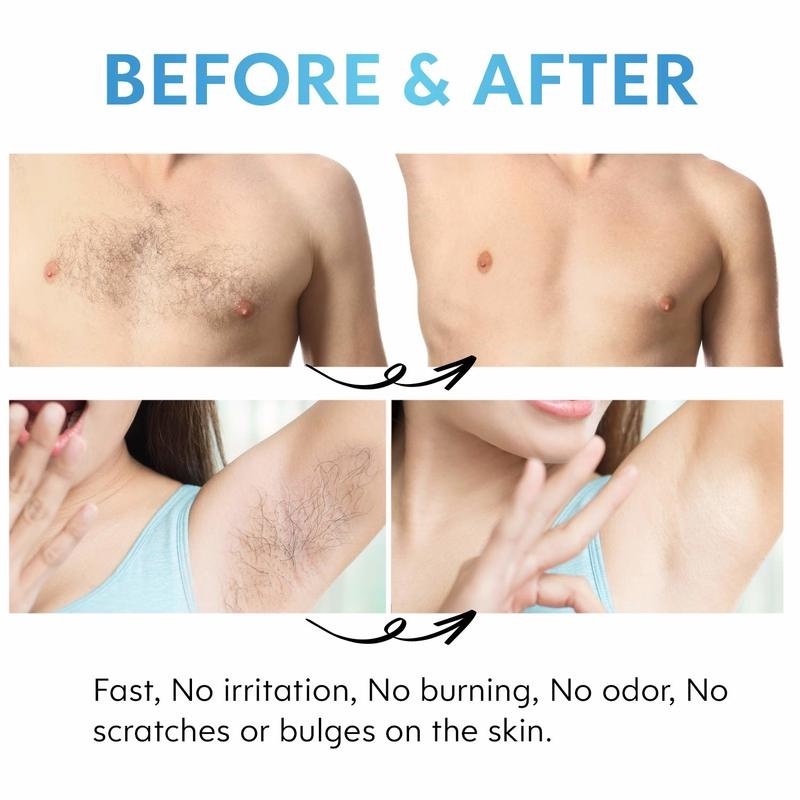 1 Dụng Cụ Tẩy Lông Vùng Dưới Cánh Tay Bằng Nhựa ABS Mặt Nhám Không Gây Kích Ứng An Toàn