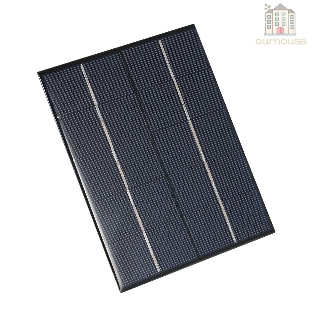 3.5W 5V Polycrystalline Silicon Solar Panel Solar Cell for Power Charger USB Port 18650 Battery Charging