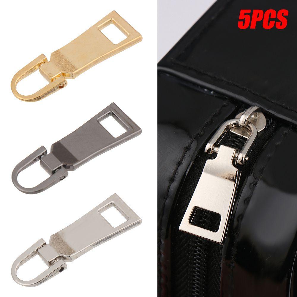 HS Bộ 5 Dụng Cụ May Vá Khóa Kéo Bằng Kim Loại Tiện Dụng