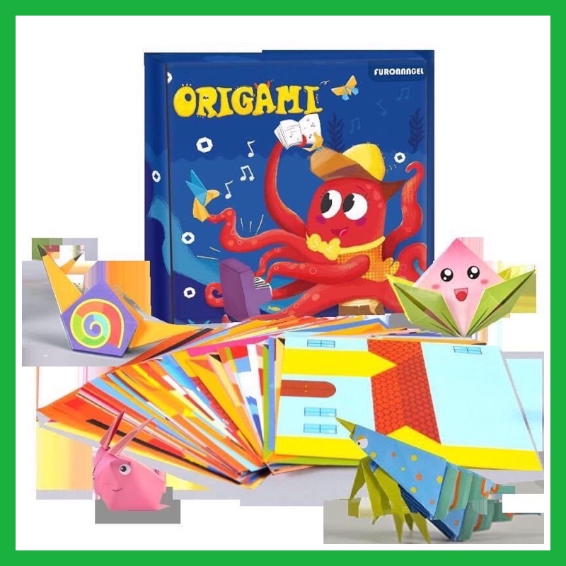 - Bộ Gấp Giấy FUN ORIGAMI 144 Tờ