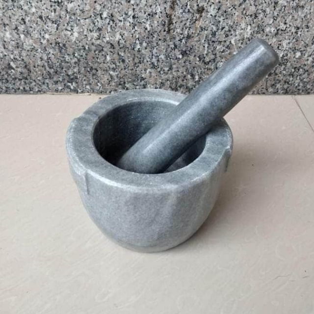 Cối đá màu xám nâu size 12cm