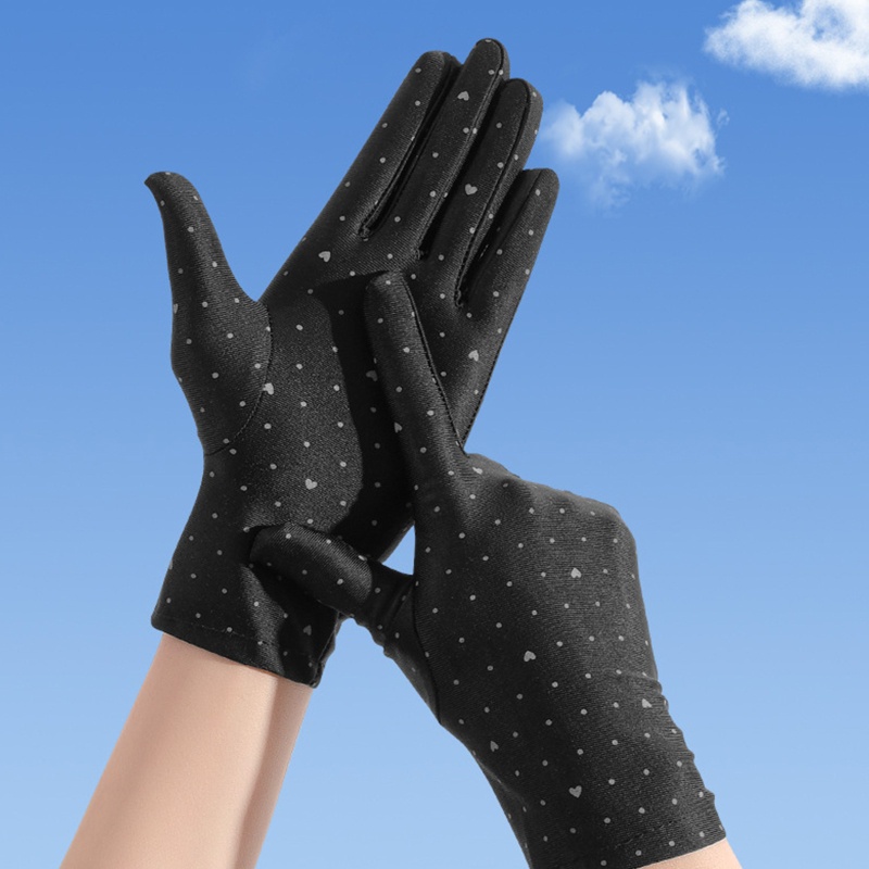 Găng Tay ONERI Màu Trơn Thoáng Khí Bảo Vệ Toàn Ngón Cho Người Lớn