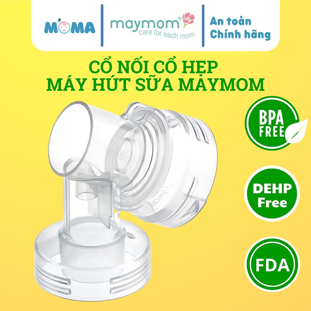 【Chứng nhận FDA】 Cổ Nối Phễu Maymom dùng cho Bình Cổ Hẹp | Medela, Unimom, Dr.Brown's | Chất liệu nhựa PP (BPA Free)