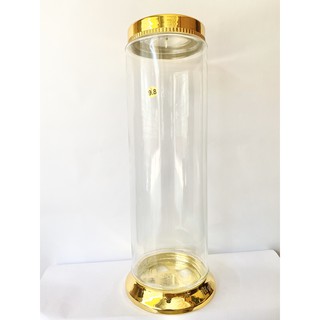 Bình thủy tinh việt nam 9,8 lít trụ