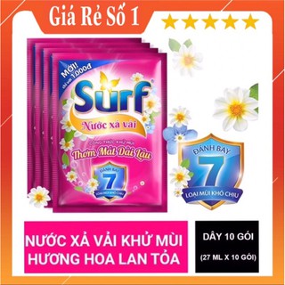 Nước Xả Vải Surf Dây 10gói x 22ml (Mới)