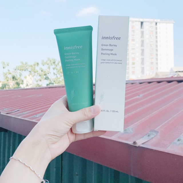 Mặt Nạ Tẩy Da Chết Innisfree Green Barley Gommage Peeling Mask | BigBuy360 - bigbuy360.vn
