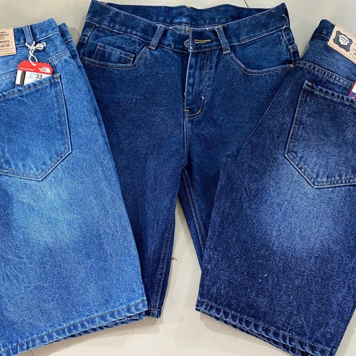 Quần Short Jeans Nam Form Chuẩn - Quần Jean Ngố Nam Cao Cấp