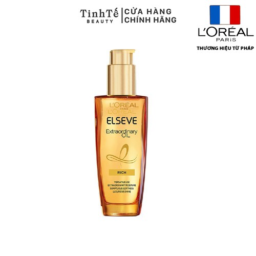 Dầu dưỡng chiết xuất tinh dầu hoa tự nhiên L'Oreal Paris Elseve Extraordinary Oil 100ml