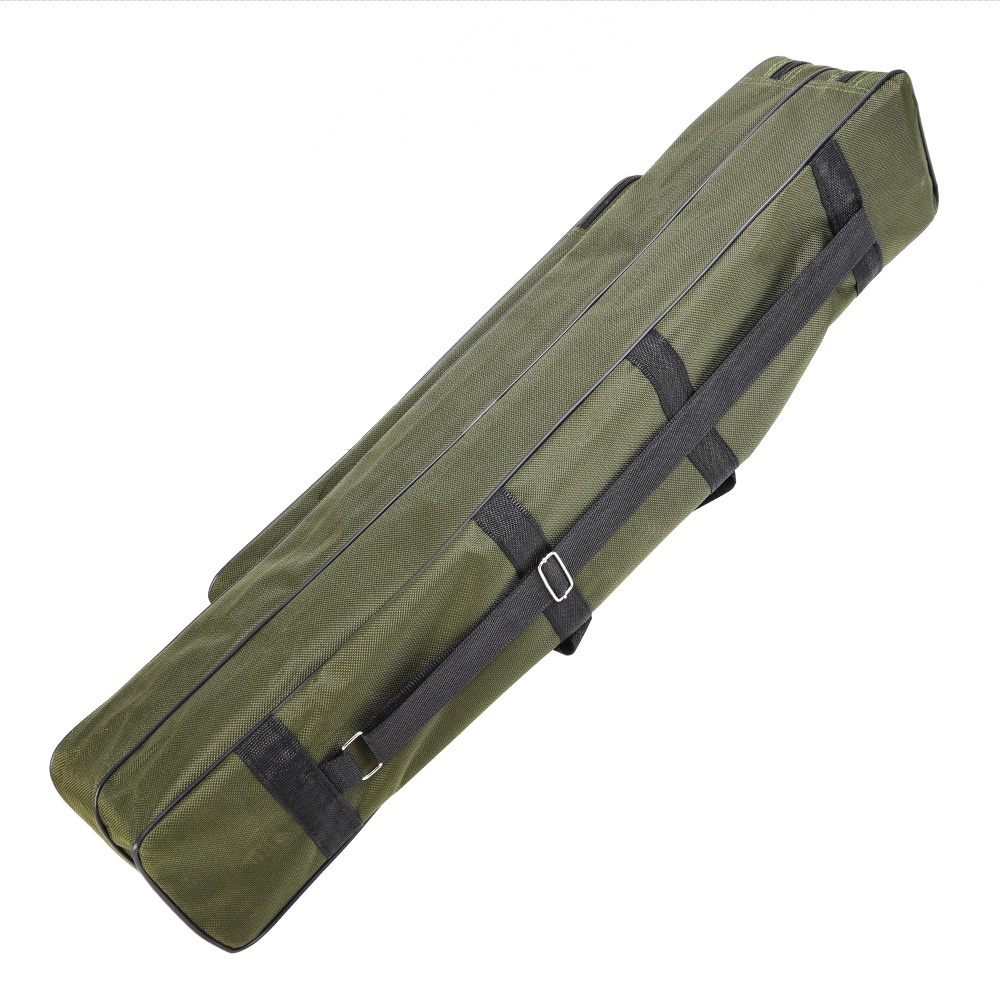 Túi đựng cần câu cá & đựng củi PCP dài 80cm, 3 ngăn, chống thấm, chính hãng LEO