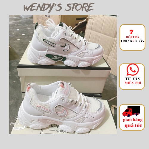 Giày Thể Thao Lưới Khí Công Nghệ Mới Màu Trắng Đi chơi - G78