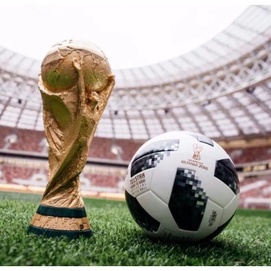 Quả Bóng Đá World Cup 2018 Da Pu Size 4