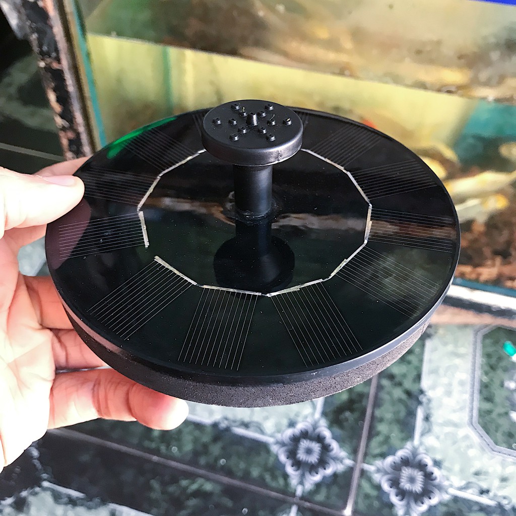 VÒI PHUN NƯỚC DÙNG NĂNG LƯỢNG MẶT TRỜI 1W CAO 40CM