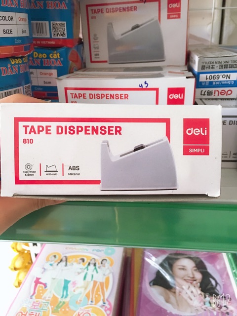 Đế cắt băng keo để bàn lớn 810 deli