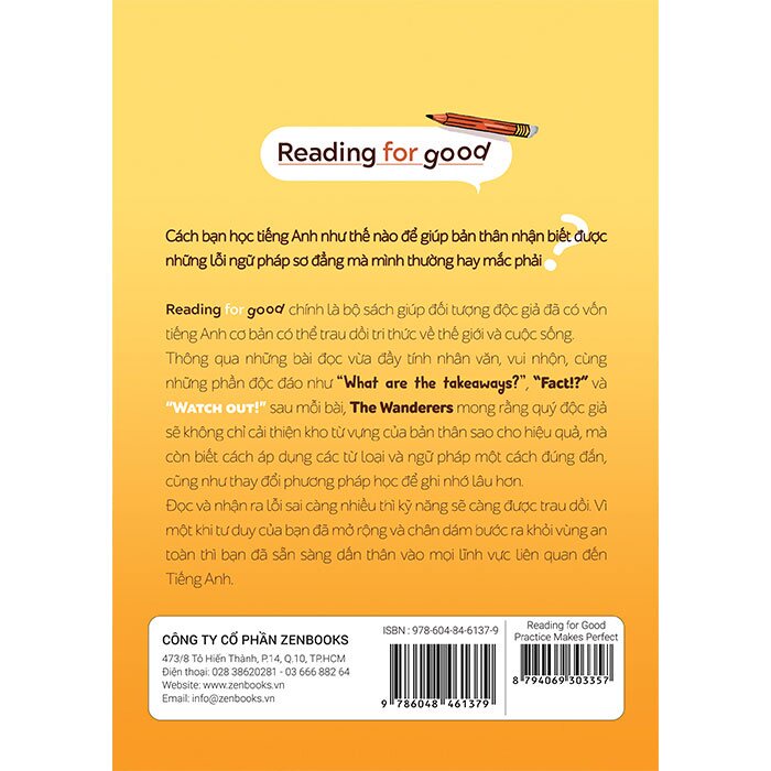 Sách - Reading For Good - Practice Makes Perfect