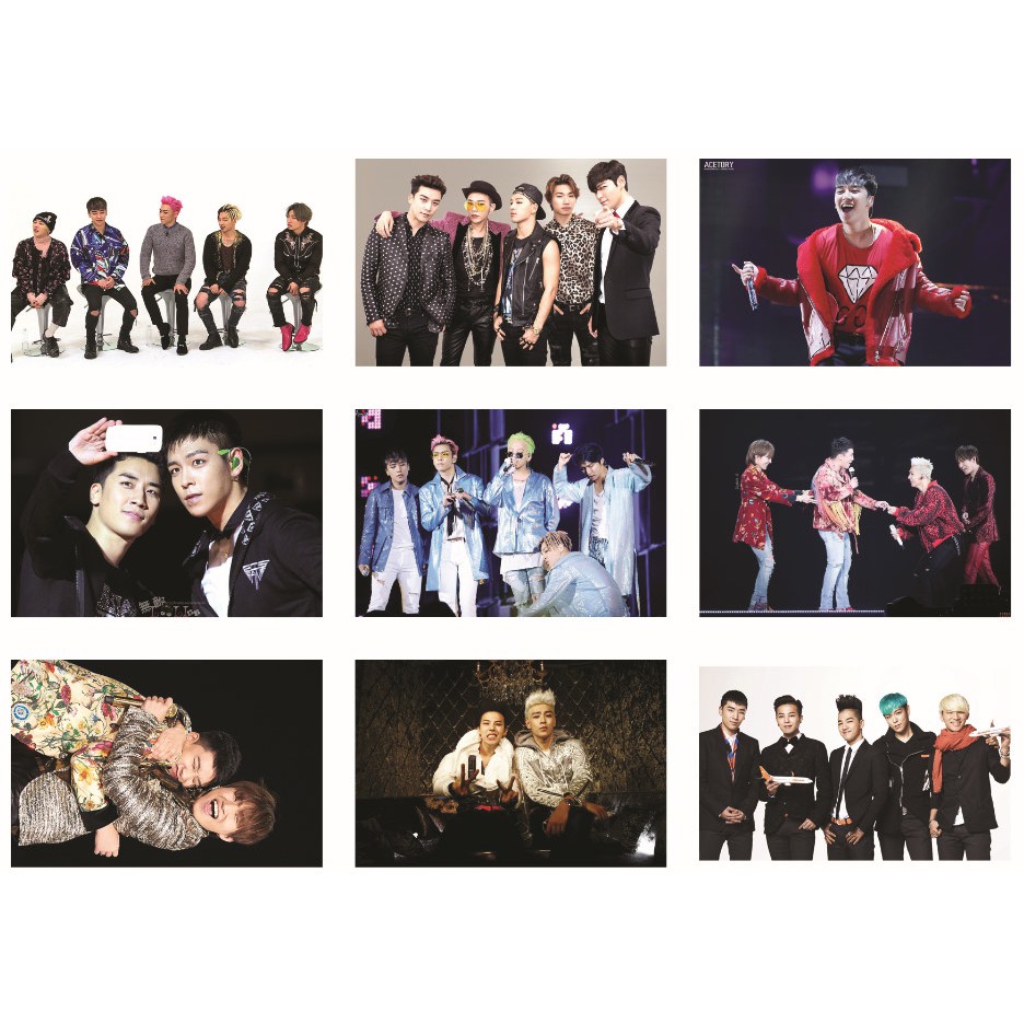 Lomo card ảnh nhóm BIG BANG full 54 ảnh