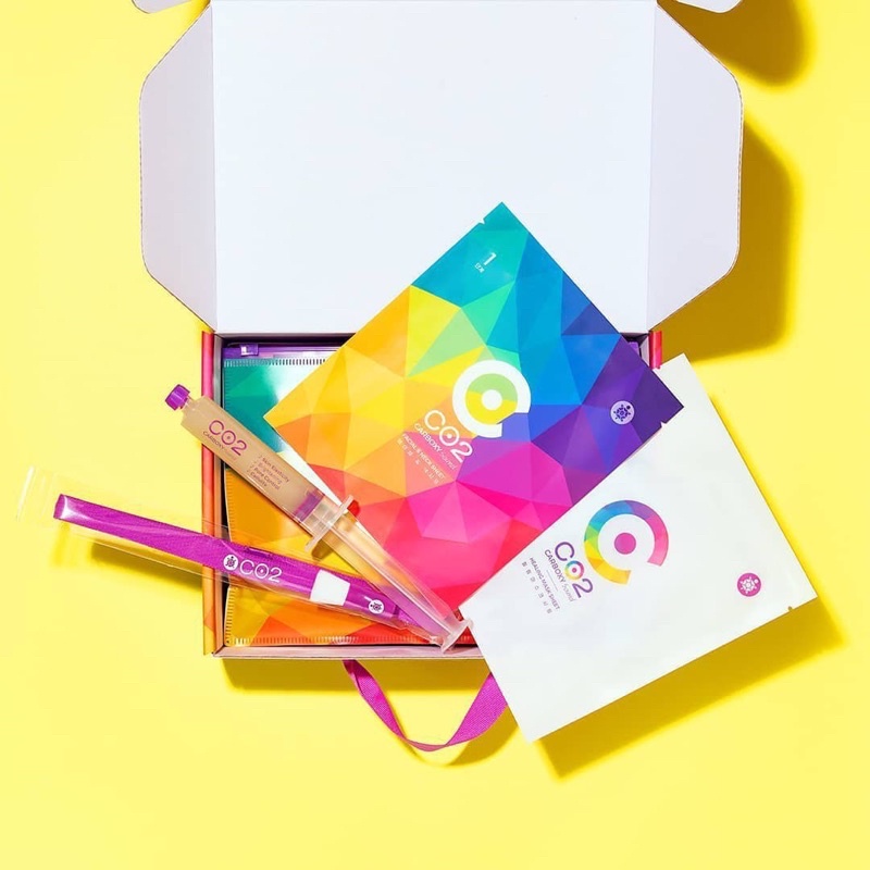 Bộ thải độc sạch sâu căng bóng CO2 Carboxy Sound Ribeskin giúp da trẻ hóa và ngừa mụn