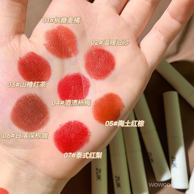 [Hàng mới về] Son môi ZUK lì kháng nước bền màu lâu trôi hiệu quả