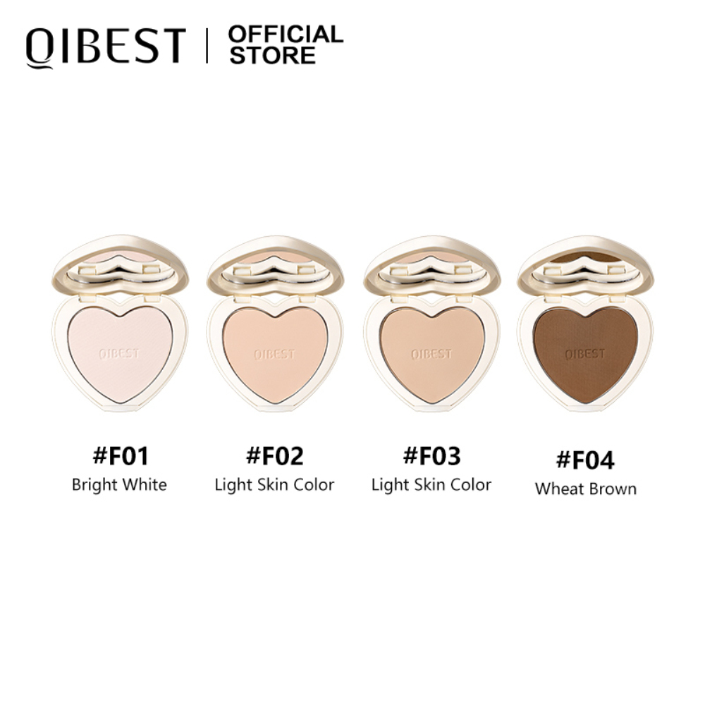 (Hàng Mới Về) Phấn Nền Che Khuyết Điểm Kiểm Soát Dầu Lâu Trôi Làm Sáng Màu Da Qibest | BigBuy360 - bigbuy360.vn