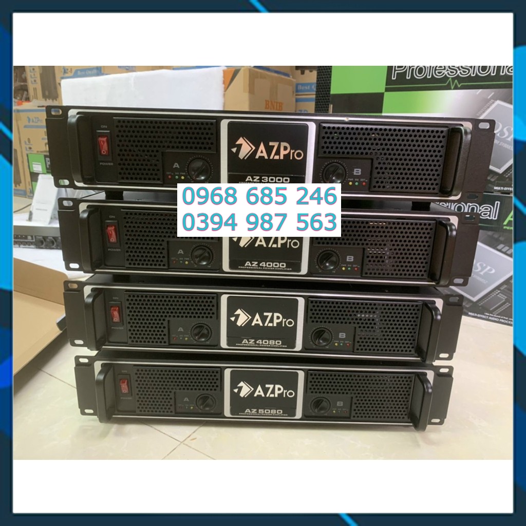 Cục đẩy công suất AZ-Pro -AZ 5080- 40 sò 8 tụ mẫu mới nhất 2026 - AZ-5080 .