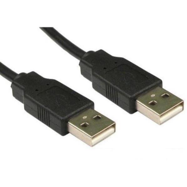 Dây Usb 2 Đầu Đực Đen Dài 70Cm