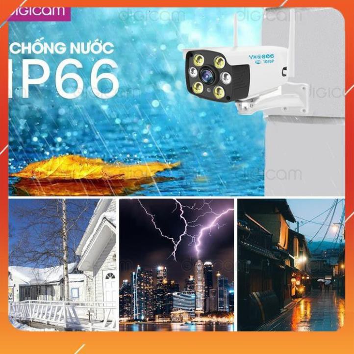 [FreeShip - Giá Hủy Diệt] Camera YooSee ngoài trời Siêu nét 2.0mpx 1080P - 2 Anten | BigBuy360 - bigbuy360.vn