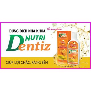 DUNG DỊCH NHA KHOA NUTRIDENTIZ
