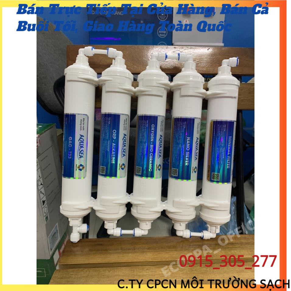 Bộ 5 Lõi Tạo Vị Số 5,6,7,8,9 Dành cho Tất Cả Các Máy Lọc Nước: AQUASEA/AQUA../Lõi chức Năng Máy Lọc Nước Ro/Nano